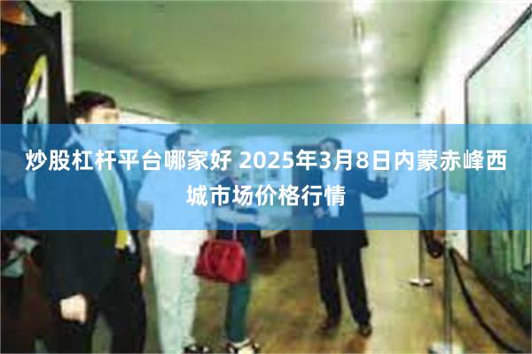 炒股杠杆平台哪家好 2025年3月8日内蒙赤峰西城市场价格行情